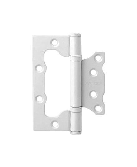 Накладные петли бабочки Петля накладная APECS 100*75*2.5 B2 W 